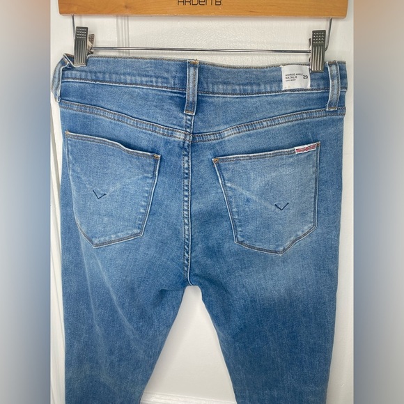 HUDSON Natalie Mid rise Super Skinny Ankle Jeans. - Picture 7 of 9